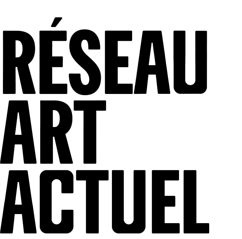 Black text on a white background: Réseau Art Actuel