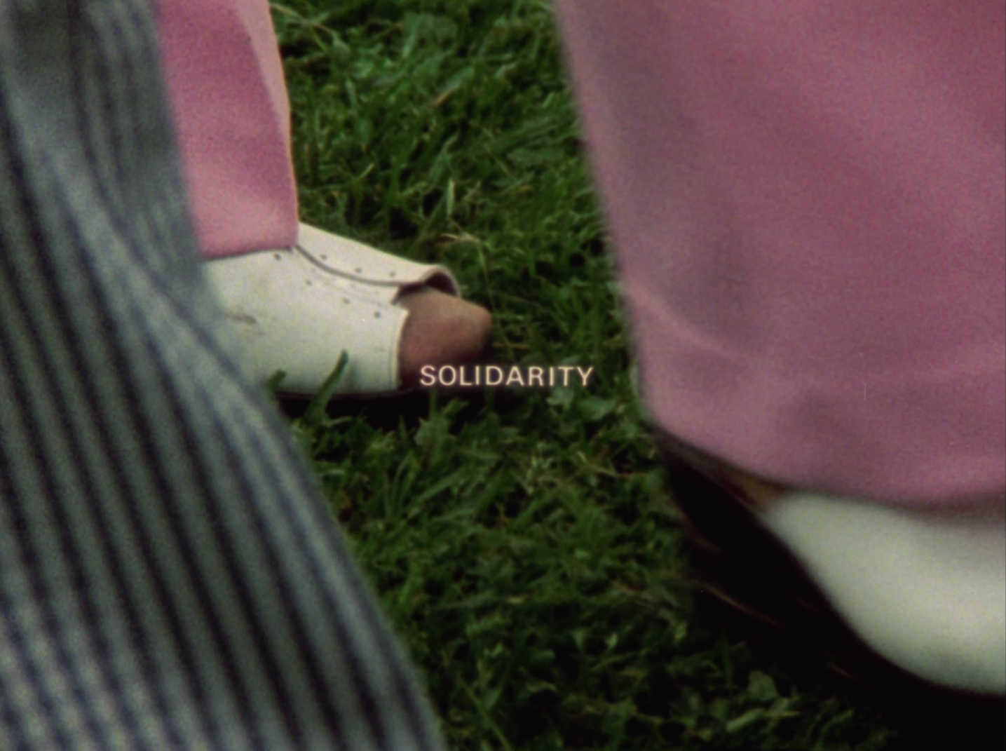 Image fixe de "Solidarity", Joyce Wieland, 1973 (CFMDC)