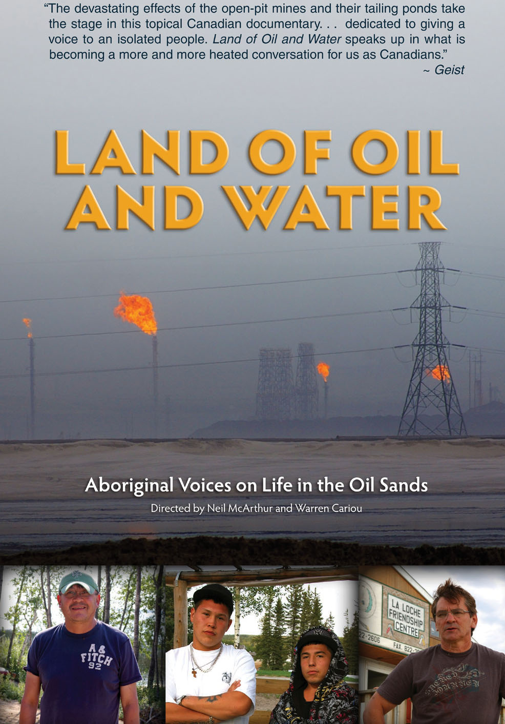  LAND OF OIL AND WATER & OVERBURDEN DVD